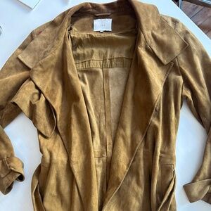 IRO Gitton Suede Trench Coat